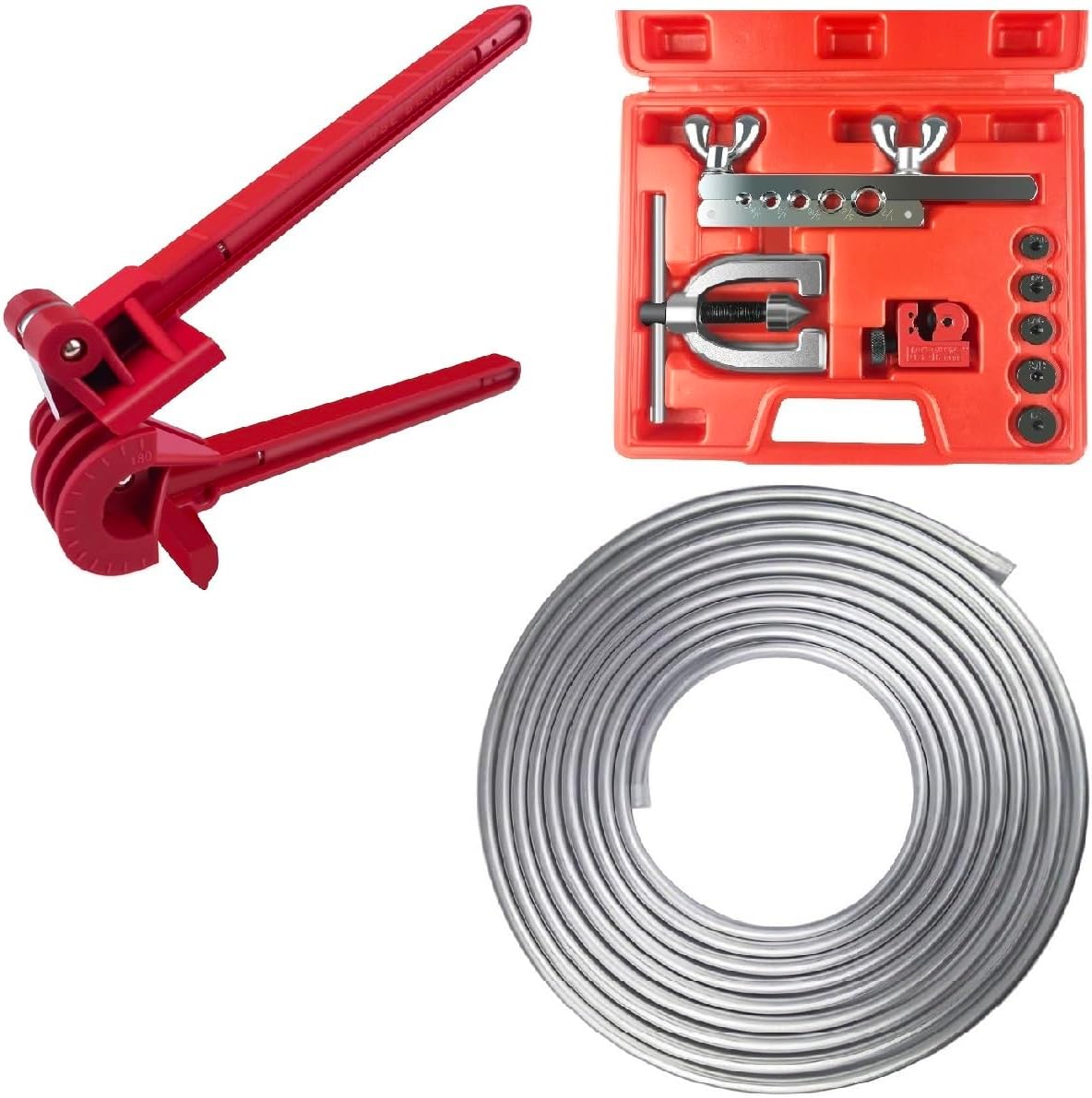 Tubing Bender & Flaring Tool & 10FT 5/16"OD Tubing