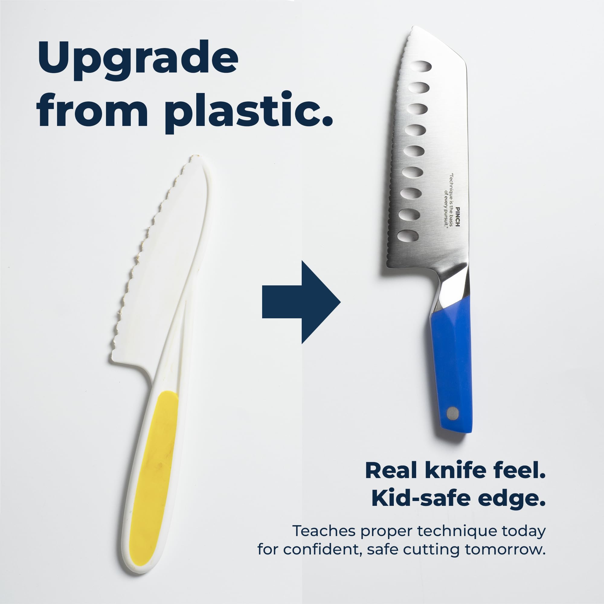 Pinch Kids Chef Knife - Safety Knife for Real Cooking (Ages 4+) — Amazon image 2