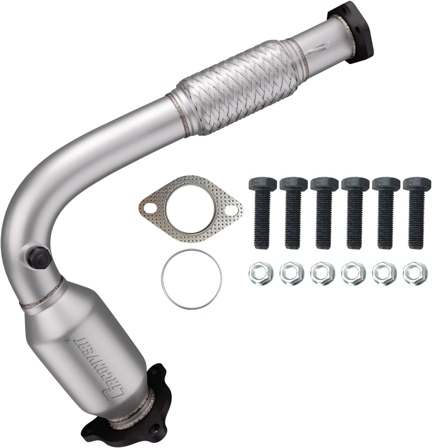 Front Catalytic Converter Compatible with 2010 2011 2012 2013 2014 Chevrolet Equinox/GMC Terrain, 2012-2015 Chevy Captiva Sport 2.4L l4 Catalytic Convertor (EPA Compliant)