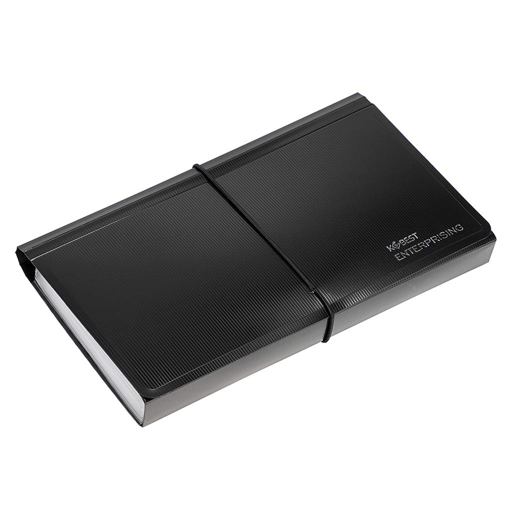 BTSKY Expanding File Folder - New 13 Pockets Handy Accordion File Organizer for Receipts Coupons Cards Tickets Tax Item File Storage Folder Check Bill