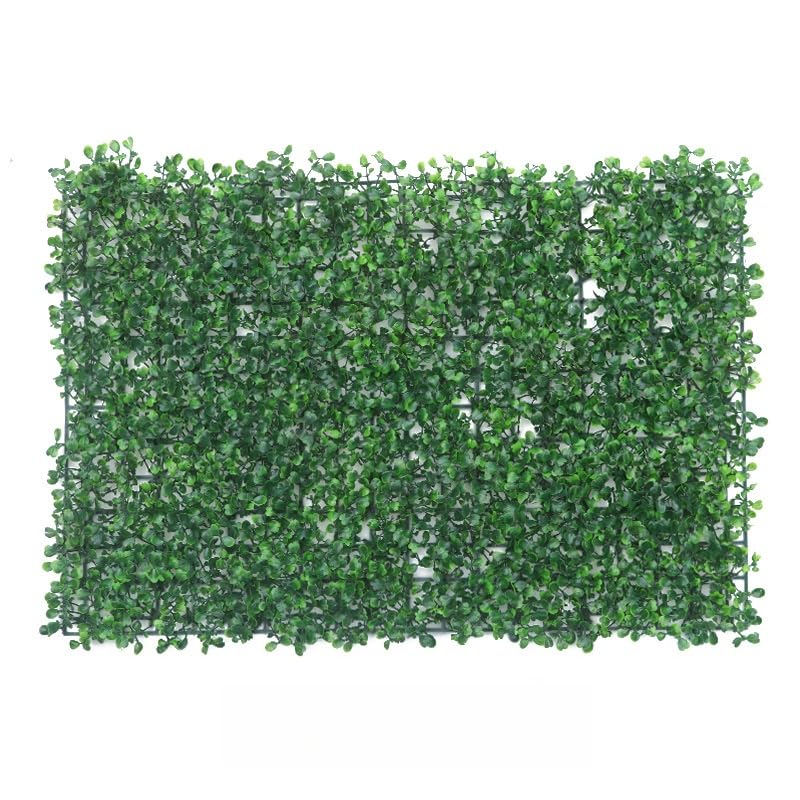 Mur de plante verte artificielle feuillage eucalyptus d'extérieur et décoration murale intérieure