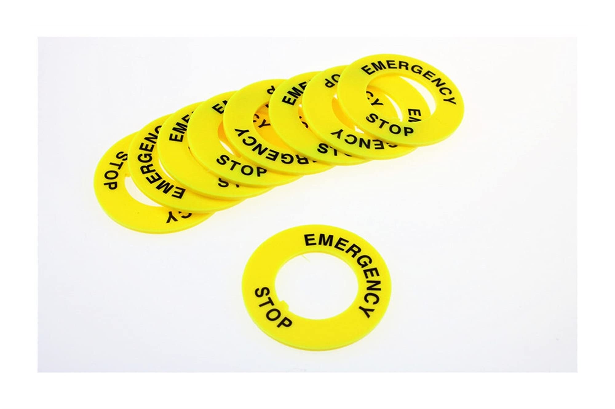 Amazon.com: ANZOAT 20 Pcs Yellow 22mm-40m'm Inner Diameter