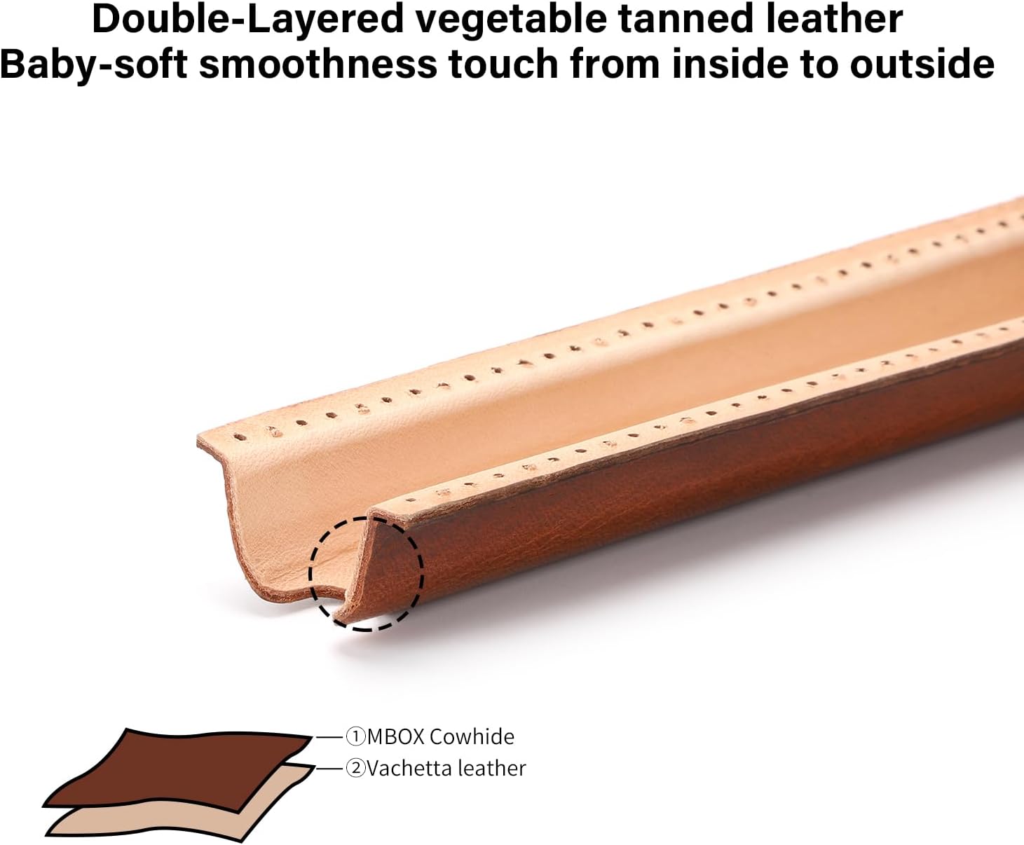 Handmade Genuine Leather Fountain Pen Case, Single Pen Protective Cover Organizer Pouch Sleeve - Brown