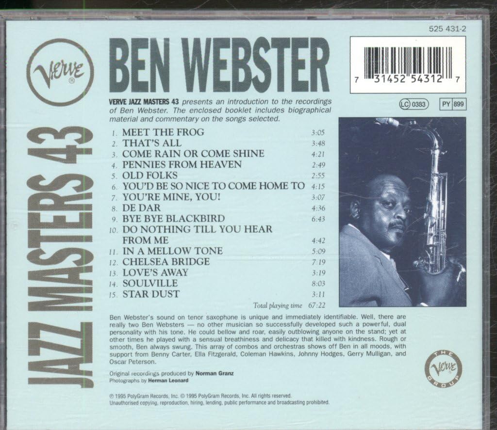 Verve Jazz Masters 43