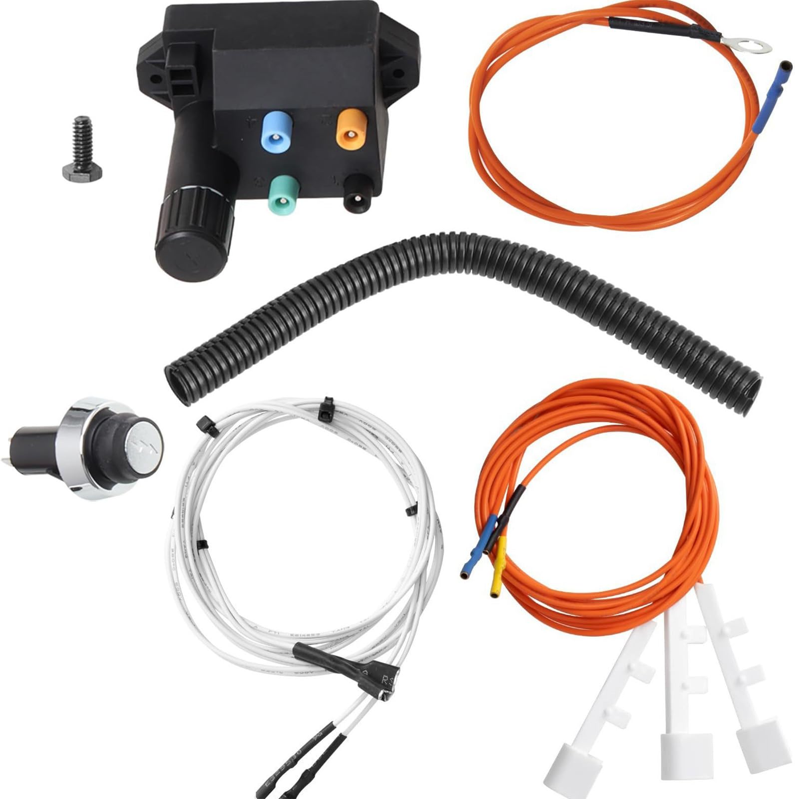 Shurhome Grills Assembly Igniters Grills Accessories Ignitions Set Electrode Ignitions Component Metal Texture Stove Replacement Set