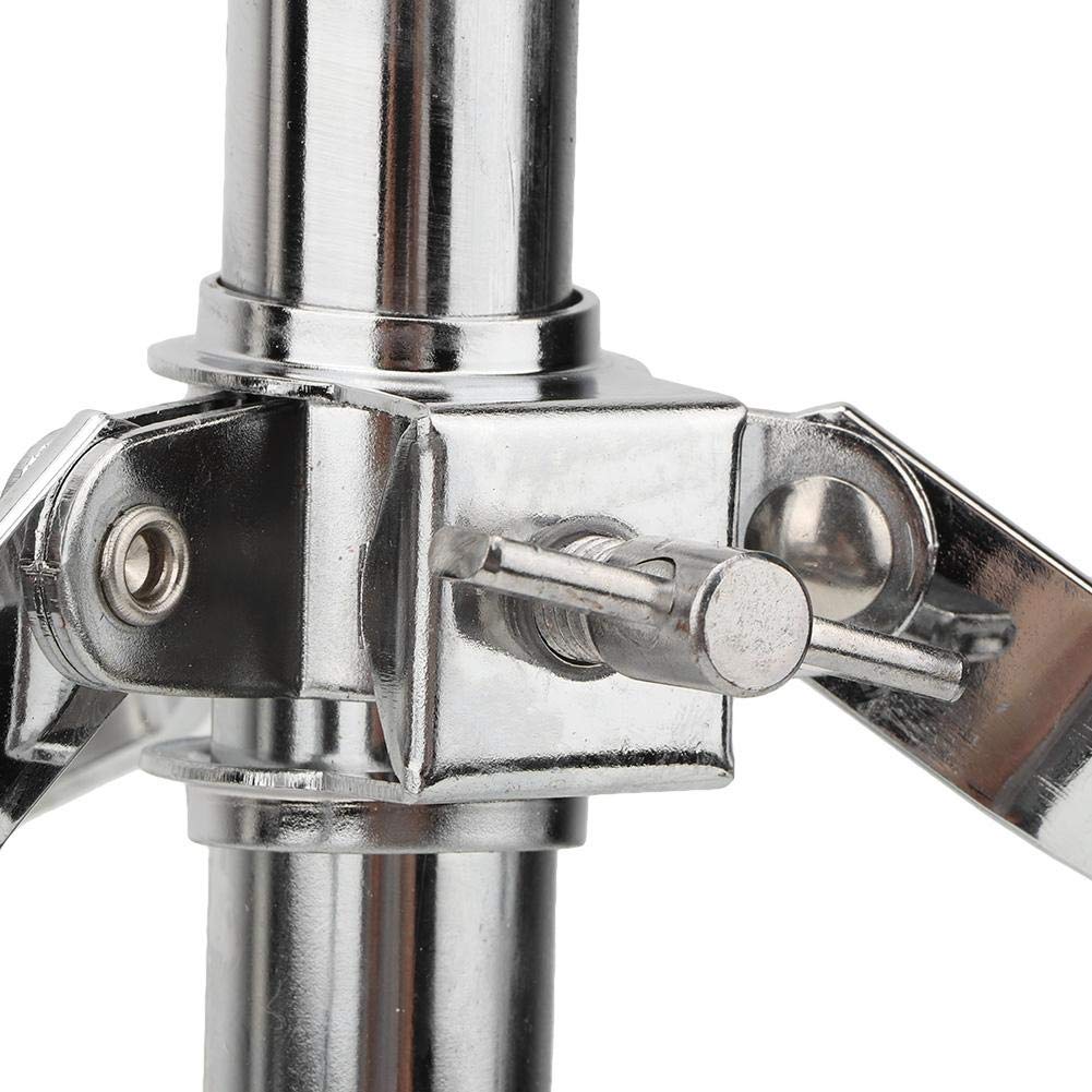 Supporto per tamburo, supporto per tamburo regolabile da 2 cm / 0,79 pollici Supporto per tamburo per treppiede Supporto tamburo pieghevole per rullanti e batteria