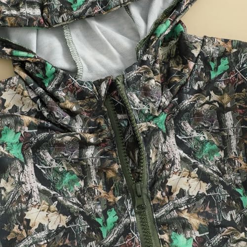 Toddler Boy Hoodies Camouflage Zip-up Long Sleeve Boys Hooded Jacket Fall Winter Halloween Festival Outfits4