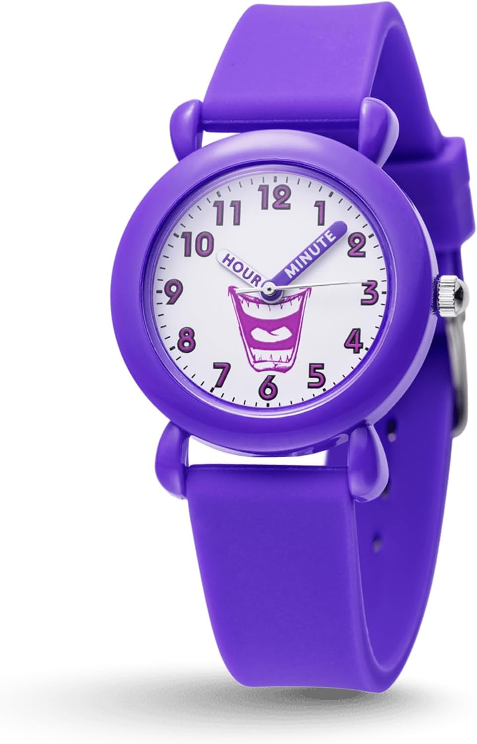 Warner Brothers DC Comics Harley Quinn Watch for Kids Ages 4–7 – Featuring Character Dial with Easy-Read Hour & Minute Hands – Harley Quinn Watches for Girls, DC Comics Toys