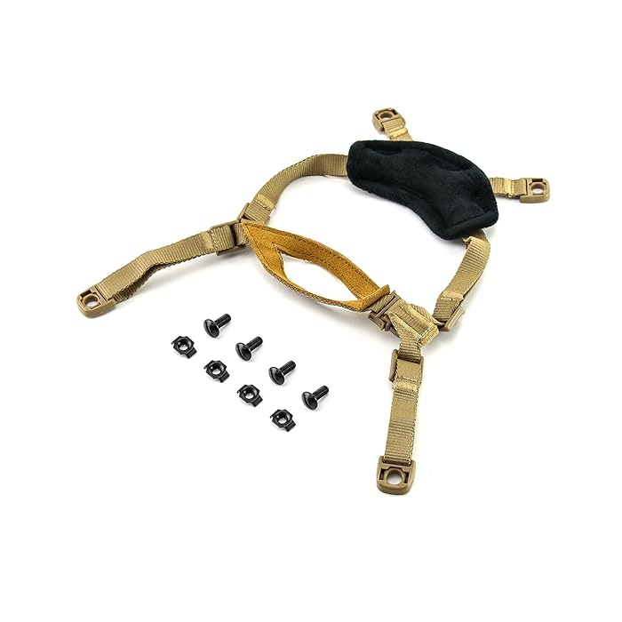 Buy QWORK Helmet Chin Strap with 4 Point Chin Strap for Fast/MICH/ACH