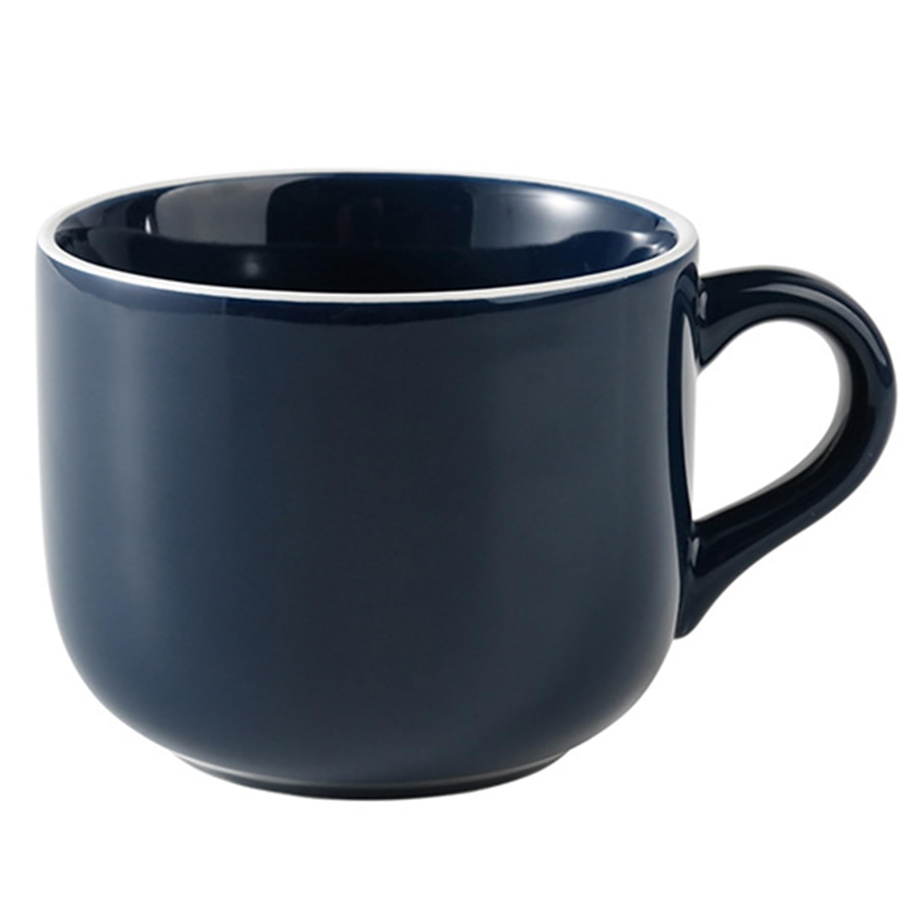 Amazon.com | CROMIITSM Extra Large Porcelain Coffee 23 Oz Mug, Breakfast Cup  and Soup Bowl, Microwave and Dishwasher Safe, Jumbo Wide Mug with Handle: Coffee  Cups & Mugs