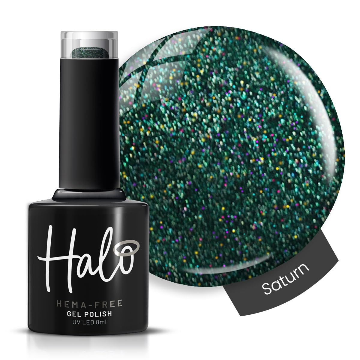 Halo Gel Polish 8ml - French White. UV/LED Gel Nail Polish, Long Lasting & Easy To Apply. Nail Art Colours For Manicure & Pedicure. Gel Polish For Professional & Home Use. — view 29