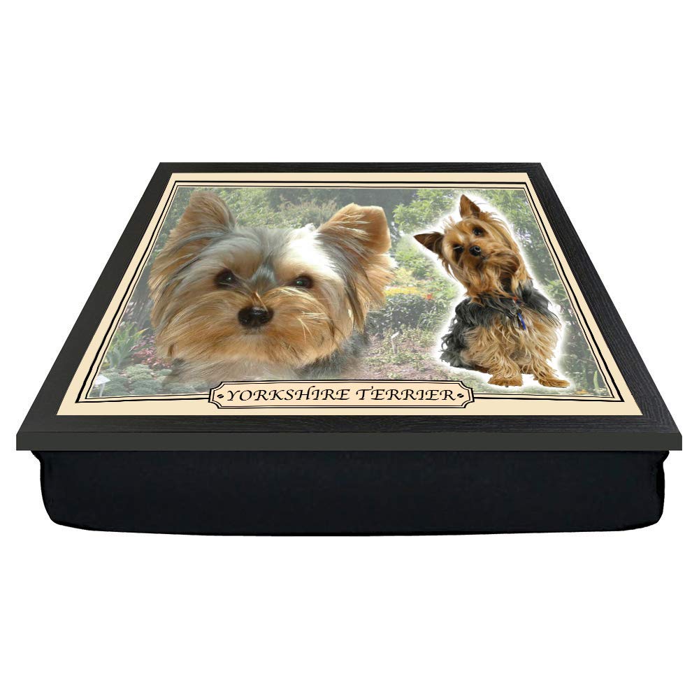 Personalised Gift Products Yorkshire Terrier Dog Breed Gift Lap Tray