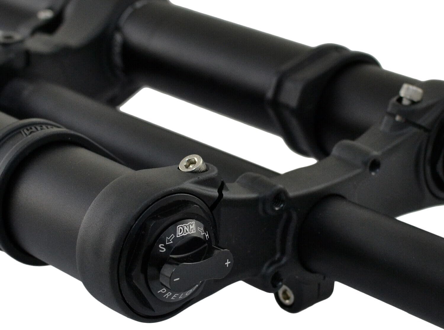 DNM USD-8S Suspension Fork Downhill DH MTB Air 1-1/8" 203mm 20mm Axle 26" 27.5", Black, ST2561