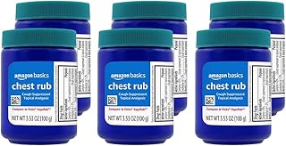 Chest Rub Cough Suppressant and Topical Analgesic Ointment, 3.53 Ounce (Pack of 6)