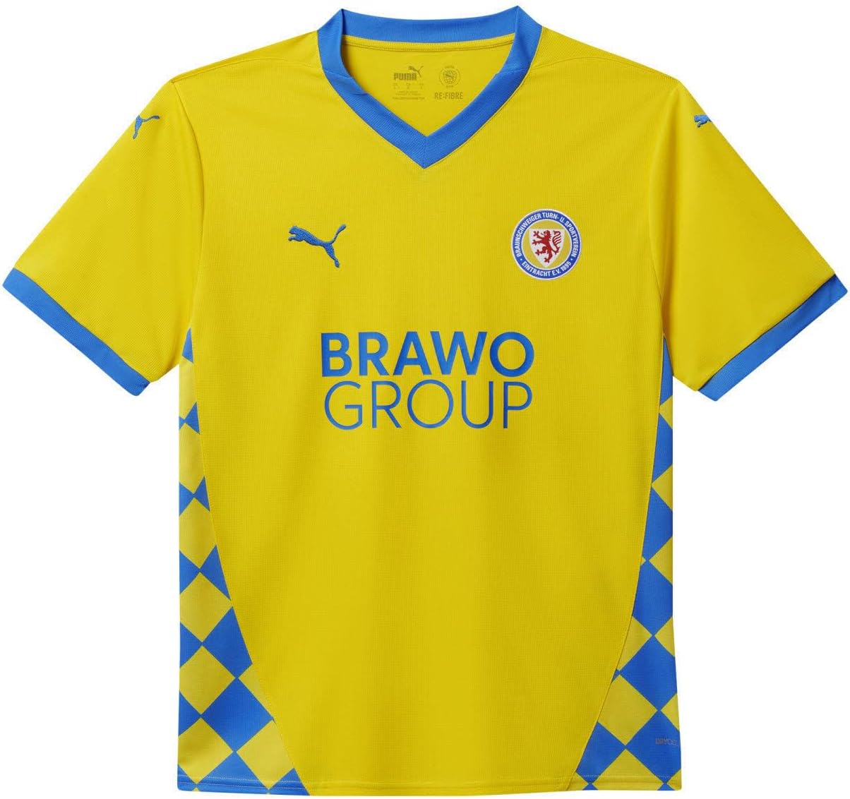 PUMA Eintracht Braunschweig Mens Home Football Shirt 2024-2025