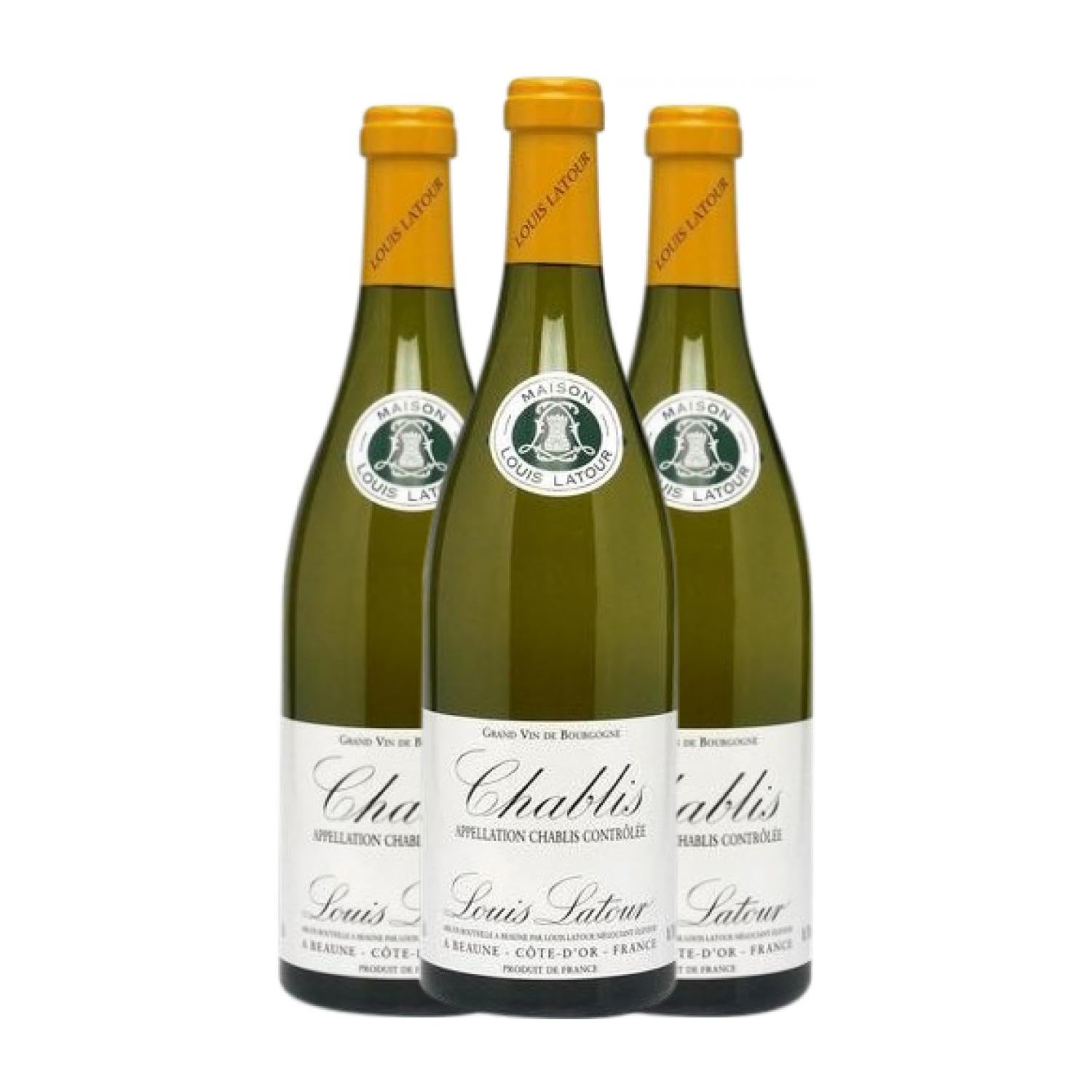 Louis Latour Chardonnay Chablis Media Botella 37 cl Vino blanco (Caja de 3 Media Botella de 37 cl)