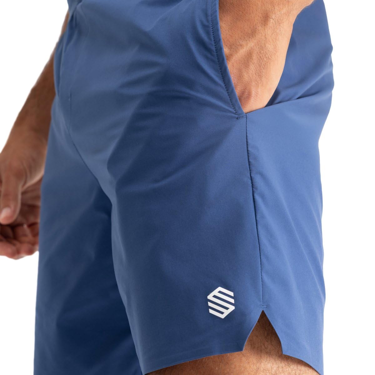 SIROKO - Short de Tennis Technique Velozix Blue
