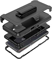 Vista 1 de TENCO Funda compatible con Moto G Stylus (2021), no compatible con Moto G Stylus 5G, con protector de pantalla, resistente, a prueba de golpes