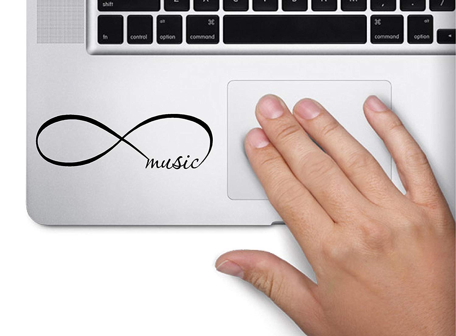 ISEE 360® Infinite Music Lover Trackpad Laptop Motivational Inspiring Sticker Vinyl Decal Accessories Skin for 13 inch and 15 inch Laptops (B085L667XF) Amazon Price History, Amazon Price Tracker