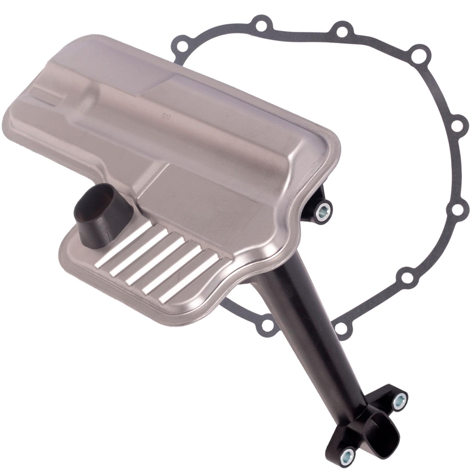 Getriebe Filter+Meyle Cvt Öl | 116 011 (ab Getriebe-Nr.: 26058)+Meyle Cvt ATF Öl für Multitronic 2 0AW für A4 B8 A5 A6 C7 A7 4G