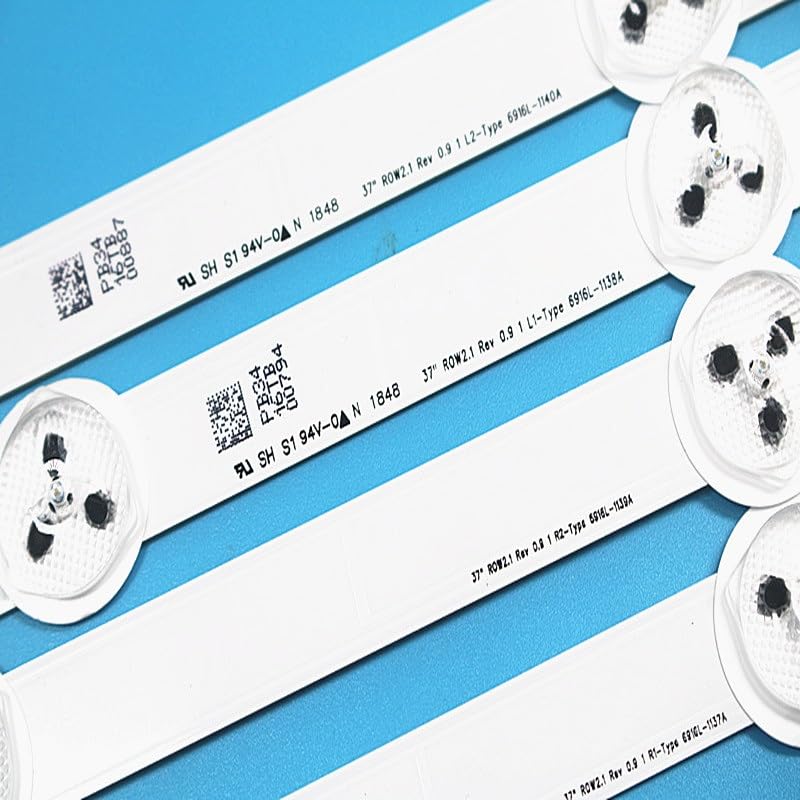 8 szt. Listwa oświetleniowa LED do tablicy 37LN 6916L-1137A 6916L-1138A 6916L-1139A 6916L-1140A