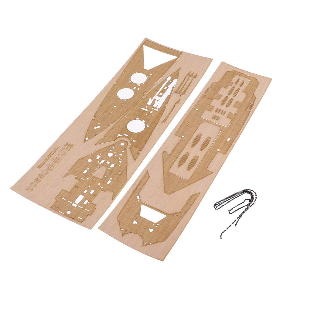 Trumpeter Scala 1/350 HMS Hood British Legno Deck Parts