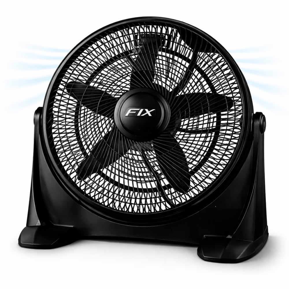 Ventilador Circulador de Ar 40cm 65W Potente e Silencioso para Ventilação Residencial