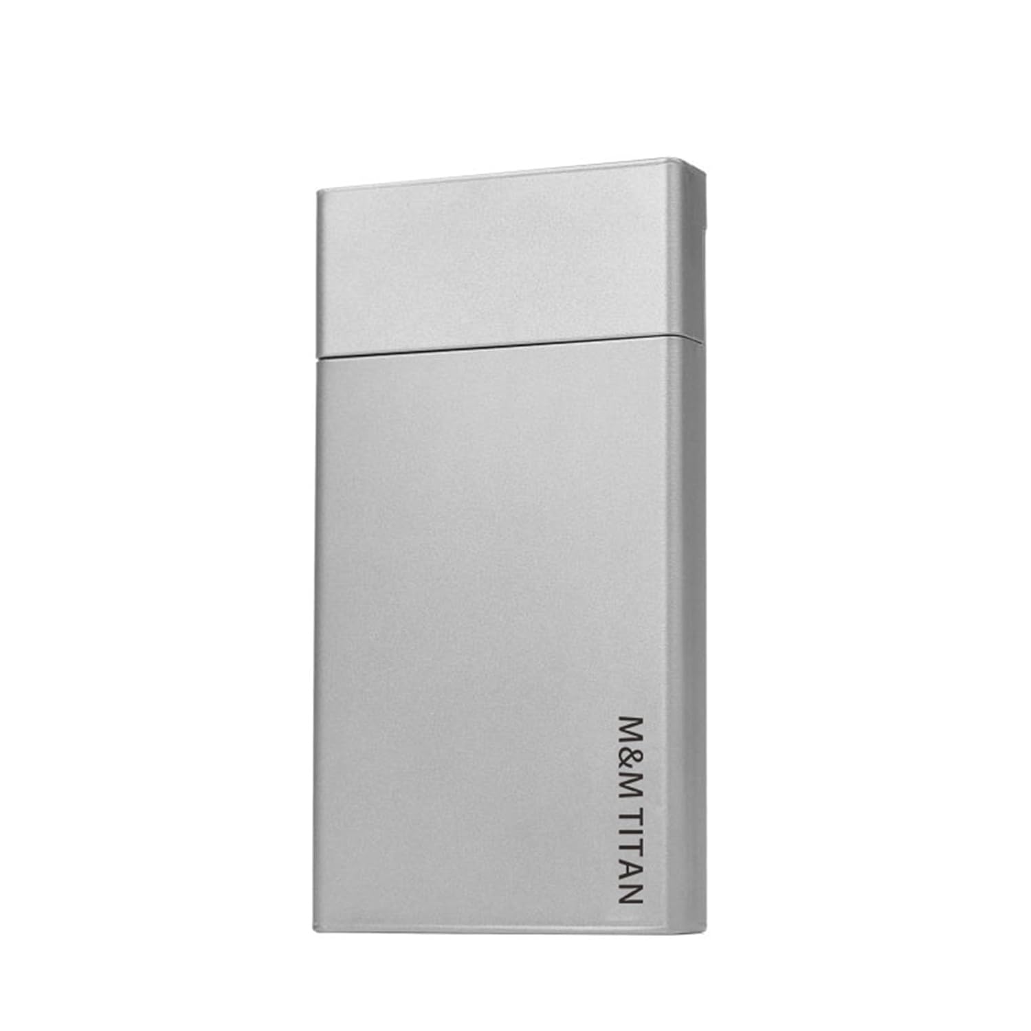 Cigarette Case (20 Capacities) Titanium Cigarette Cigar Protective Cover Box Anti-Collision Splash Proof Cigarette Hard Box Holder