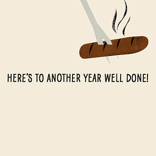 Miniatura 3 de Hallmark Shoebox - Tarjeta de cumpleaños divertida (Over the Grill)