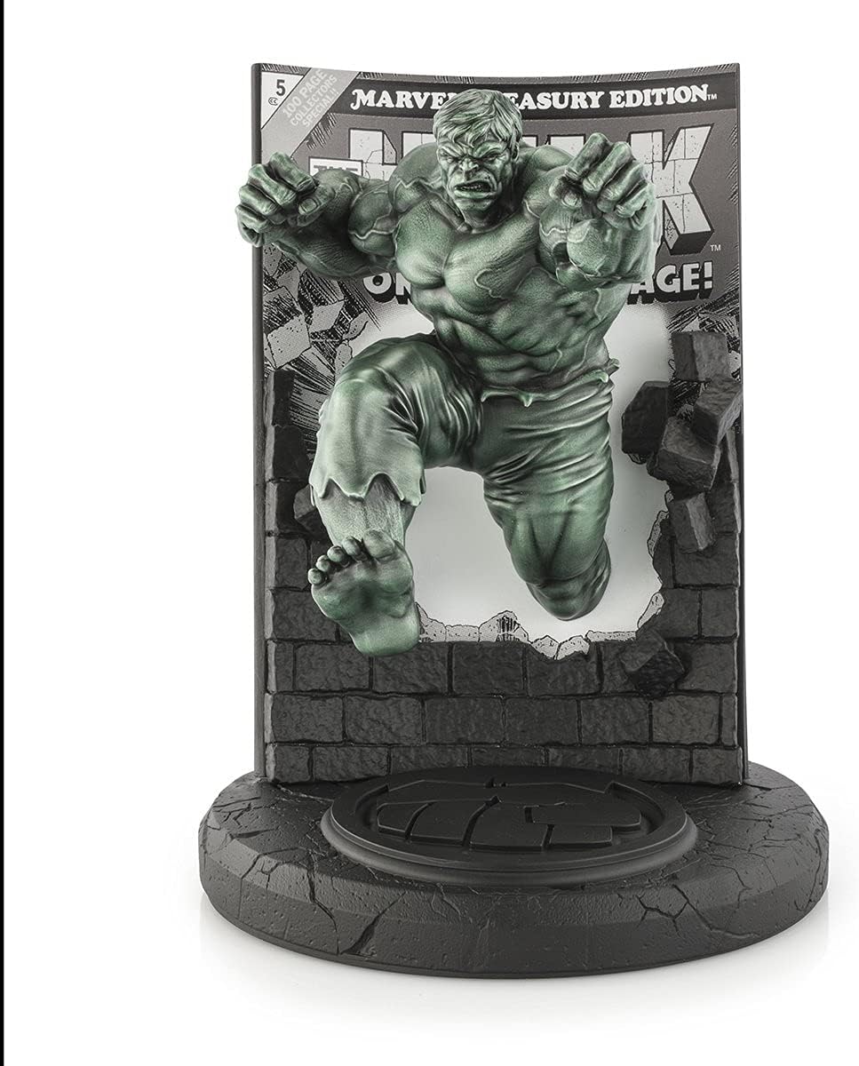 Royal Selangor Hand Finished Marvel Collection Pewter Limited Edition Gamma Green Hulk Marvel Treasury Edition #5 Statue Figurine Gift