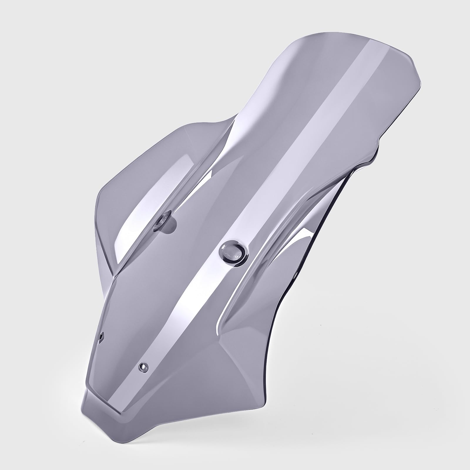 WOOGA ADV 350 - Deflettore parabrezza per HO&N&DA ADV350 ADV-350 2022-2026, deflettori d'aria 350 ADV parabrezza rialzato ADV 350 (grigio fumo)