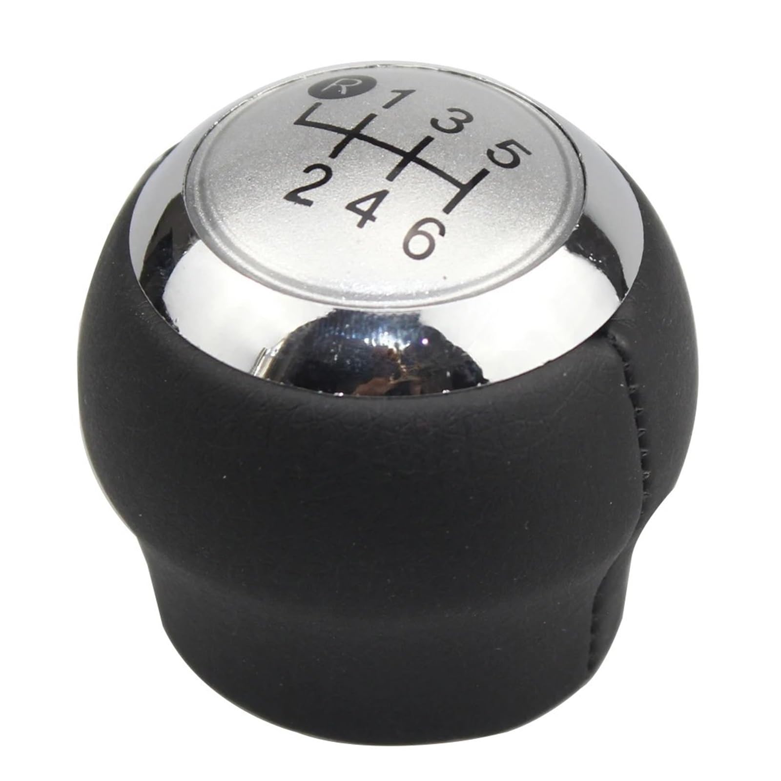 Kunyos Silver 6 Speed For Toyota For Corolla For Rav4 Avensis Sporty Shift Lever Knob