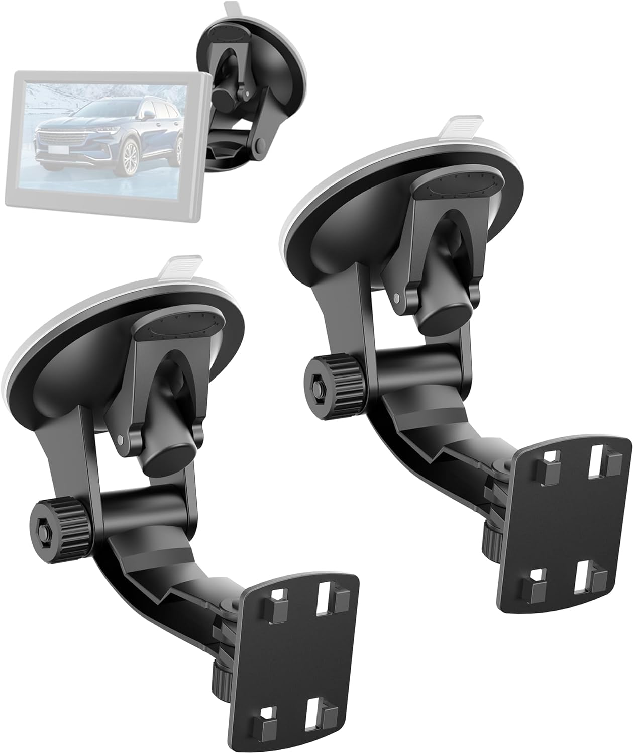 Pixelman 2Pcs Backup Camera Monitor Mount (for 4.3/5 in