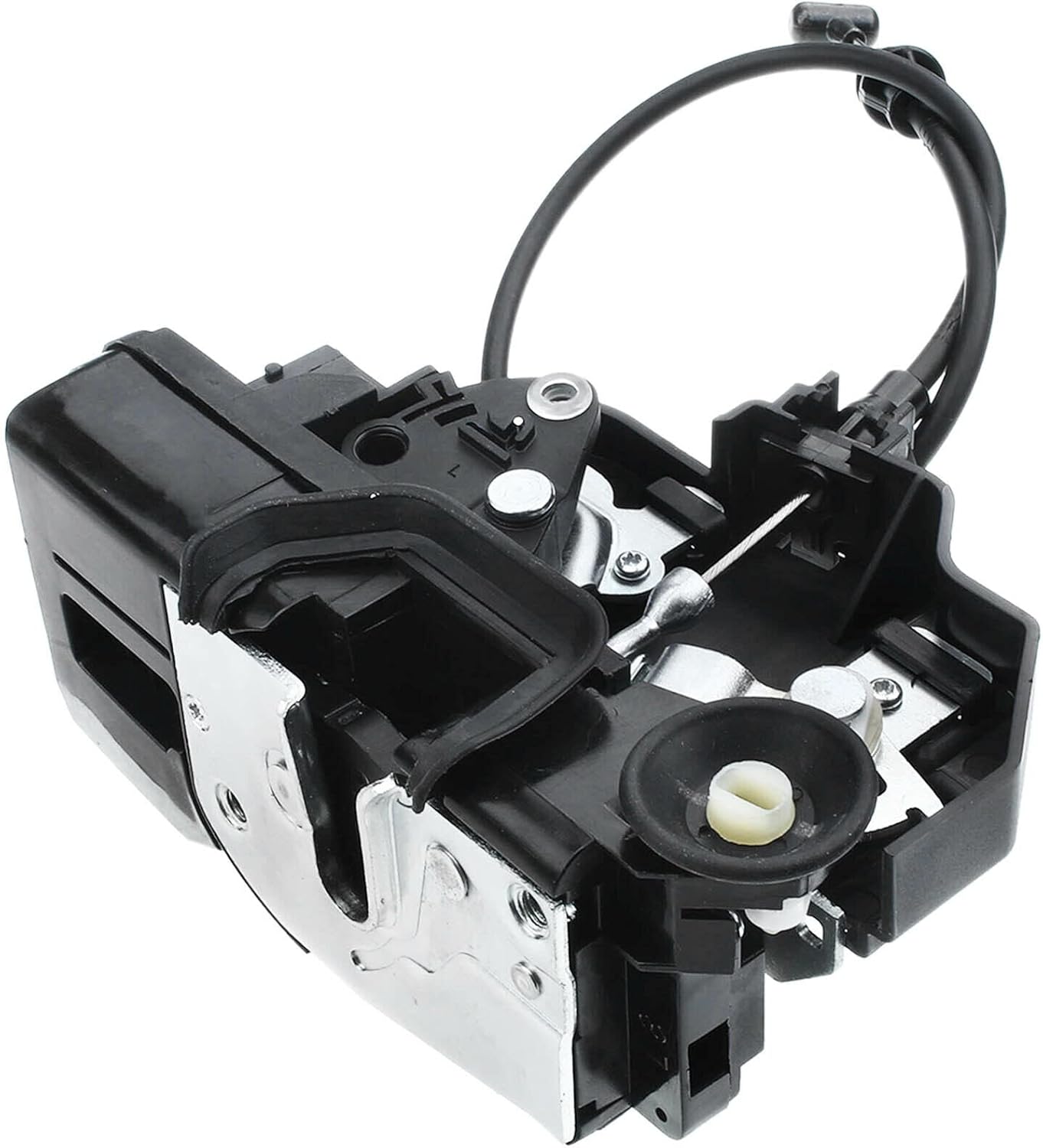Power Door Lock Actuator w/Latch & Cable, Fits for 2005-2011 Cadillac STS Rear Left, Repalces OEM 20922244, 22741953, 25843155, 25876548, 72218