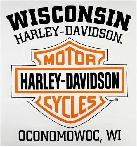 Miniatura 2 de Harley-Davidson Camiseta naranja Bar & Shield para hombre 30290591