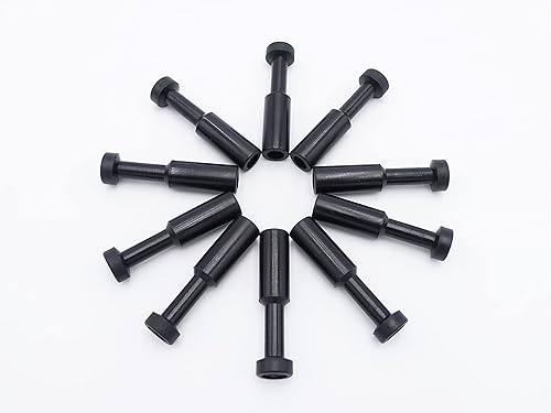 Conexión a presión para conectar, enchufe de 516 pulgadas, enchufe de tubería de tubería de agua RO, manguera de aire neumática (paquete de 10)