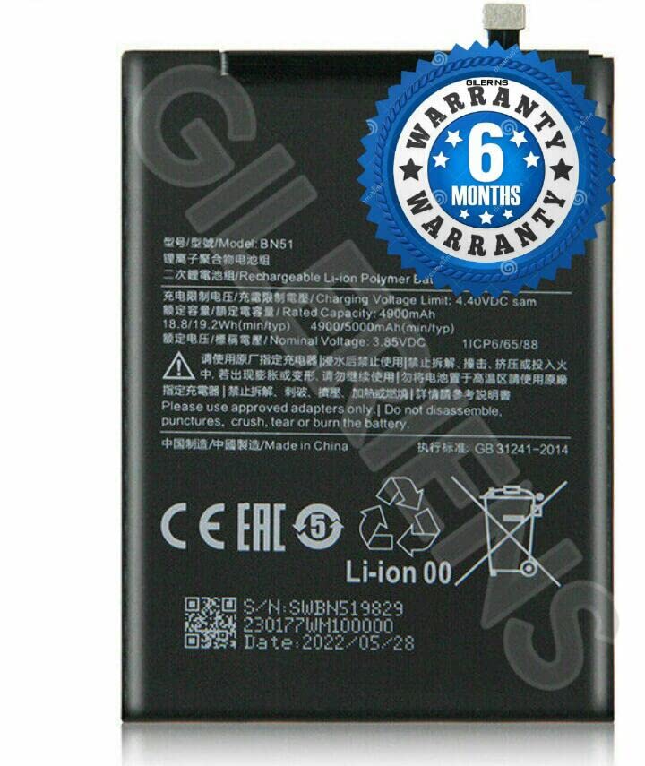 Image of Original BN51 Battery for MI 8 / /8A Dual / 8A Battery with 6 Month Warranty *** (F000112)