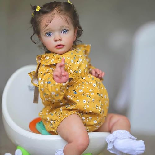 Muñecas de bebé Reborn realistas de 24 pulgadas, muñeca Reborn de vinilo, muñecas de bebé realistas, muñecas de bebé recién nacidas, muñeca de bebé