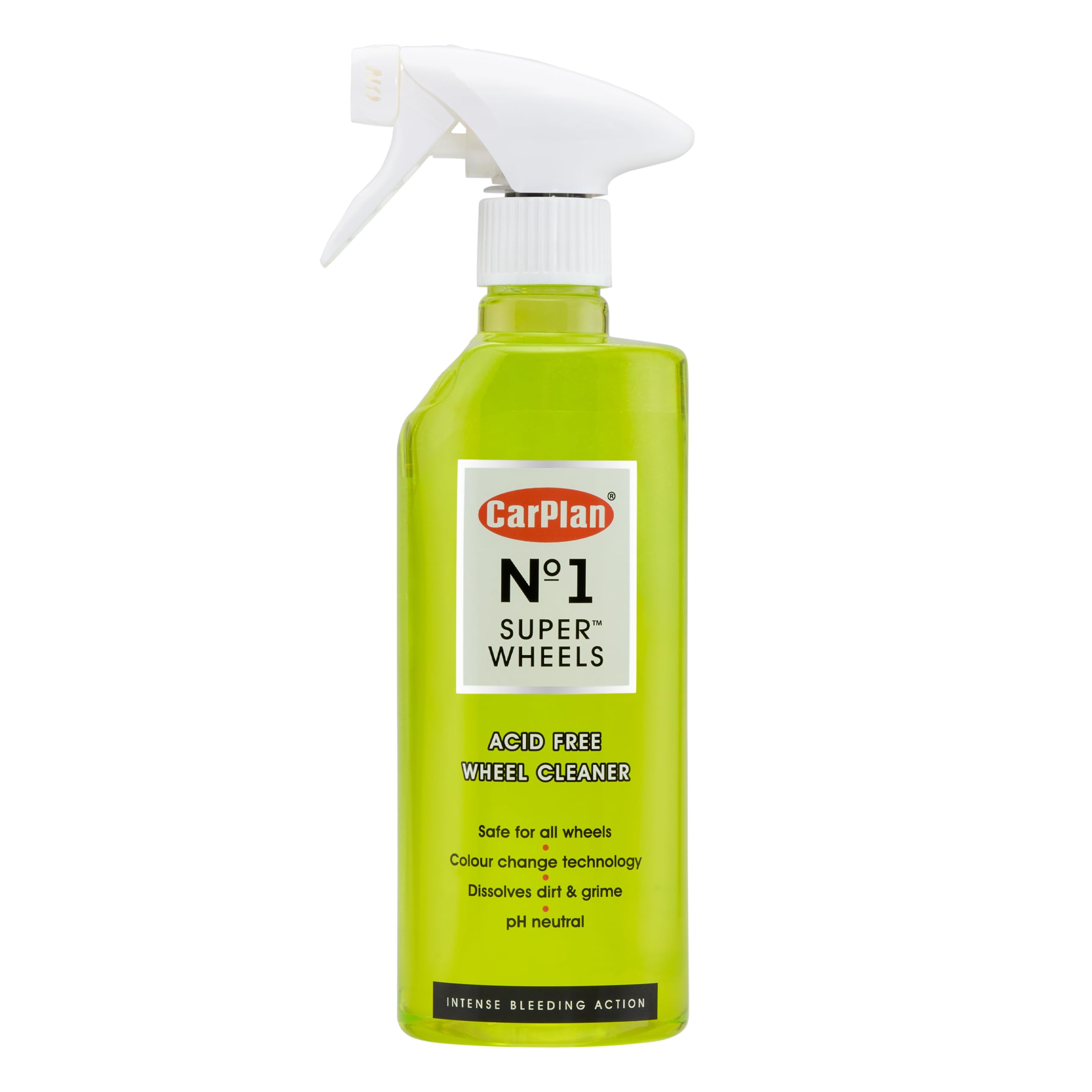 Wheel Cleaner Alloy Safe Acid Free Colour Tech No.1 Super Wheels 600ml