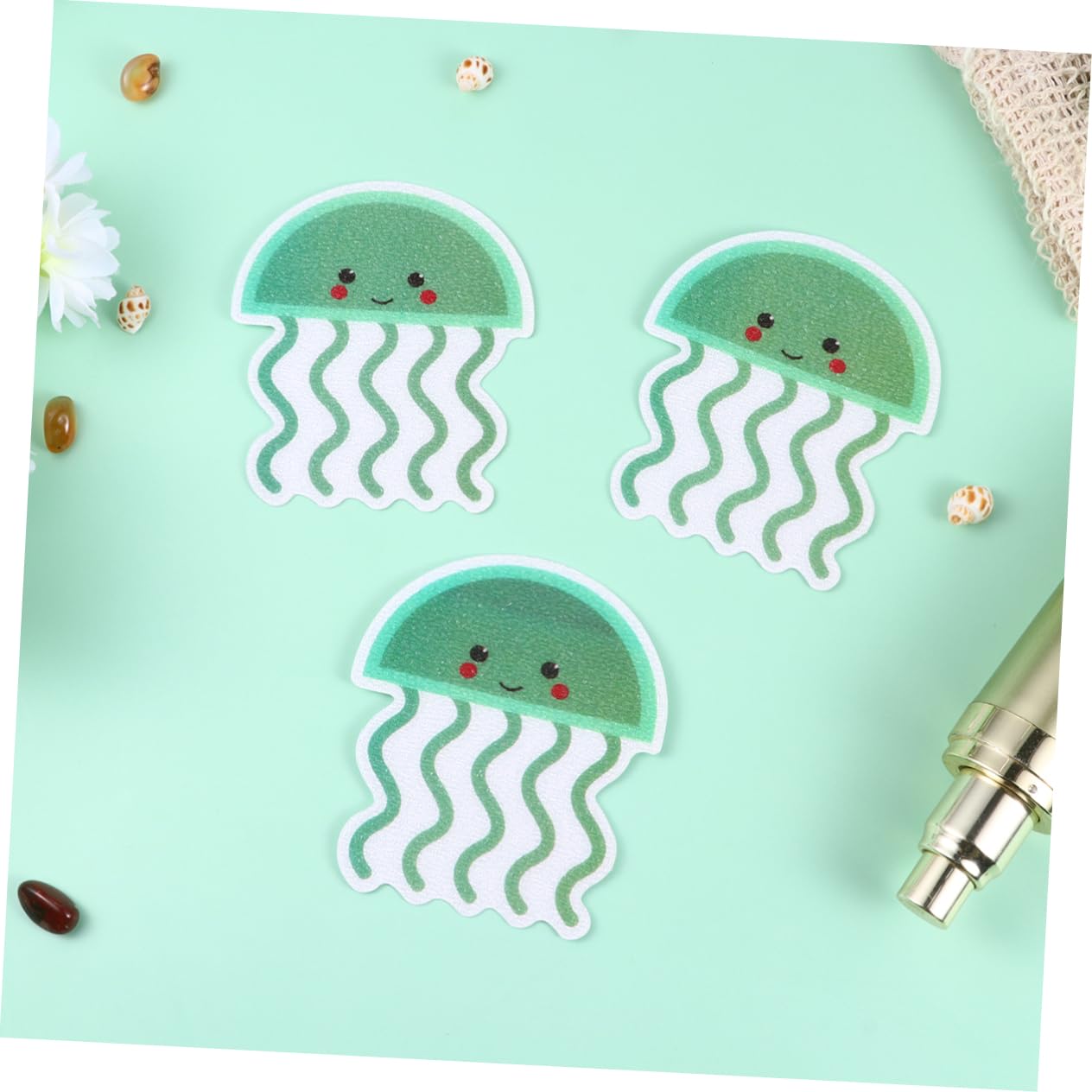 PRETYZOOM 40 Piezas Anti-calcomanías Cocina Antideslizante Pegatinas Piso Pegatinas calcomanías Antideslizantes para bañera Pegatinas para bañera Dibujos Animados Pegatinas Antideslizantes