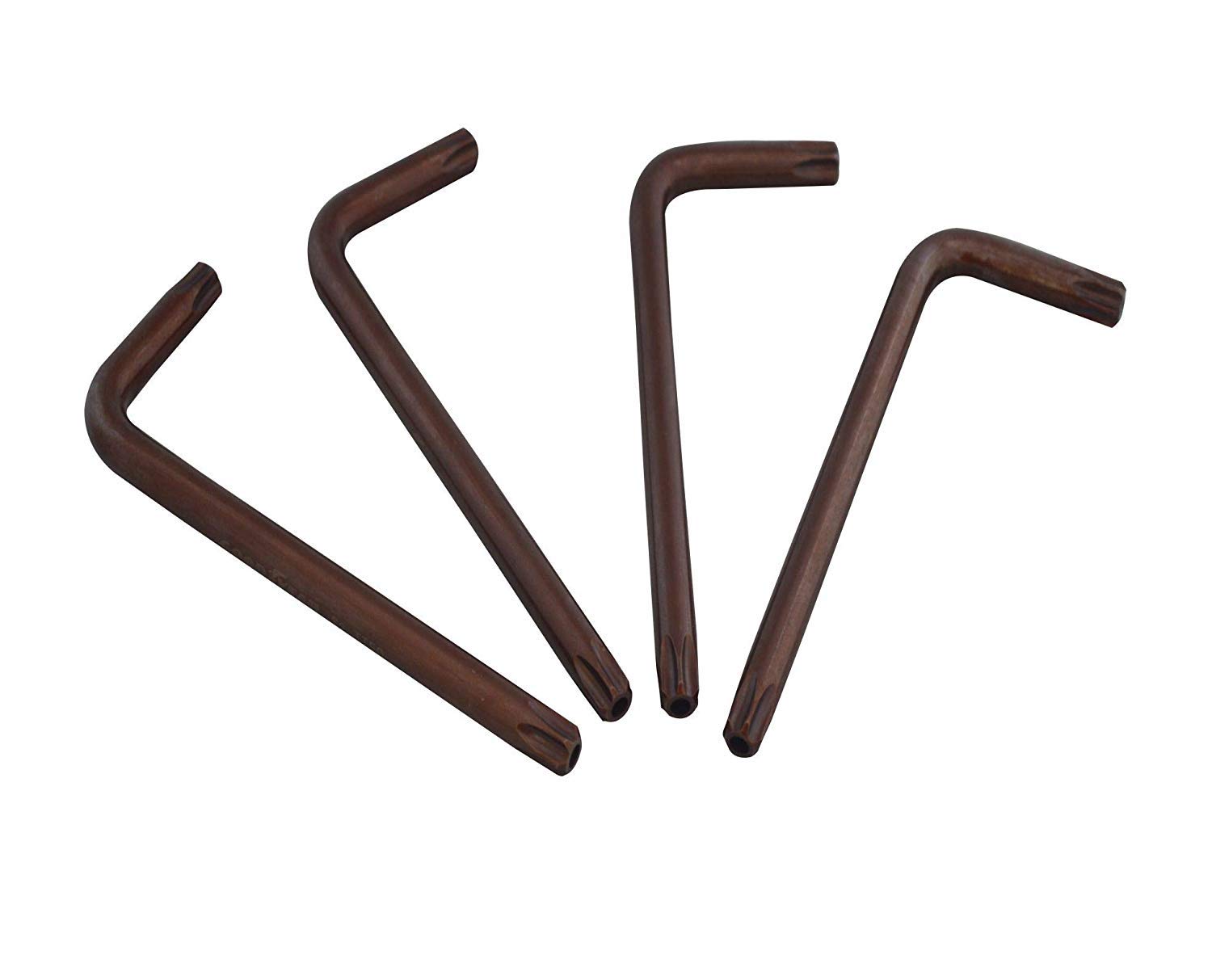 Goodyear Allen Keys, Torx Allen Keys Set (T-10, T-15, T-20, T-25, T-27, T-30, T-40, T-45, T-50) Pack Of 9 (With Hole) Allen Key Set, Universal Tools For Work, Professional Use, Long Lasting, Brown