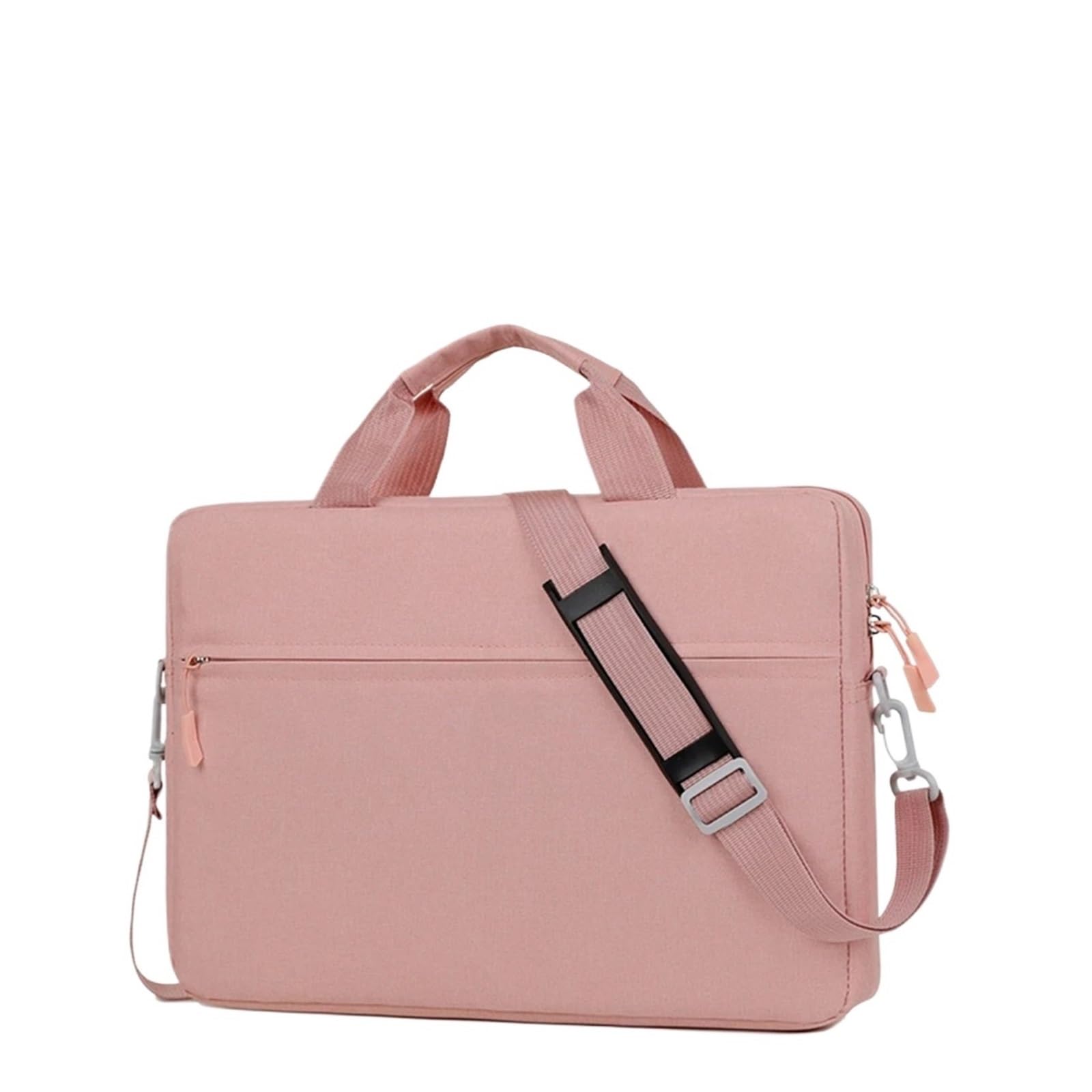 Custodia per laptop da 14-15,6 pollici, custodia protettiva impermeabile per notebook e tablet, borsa portatile da viaggio con manico (14/15/15,6 pollici), leggera e resistente (rosa 15,6 pollici)