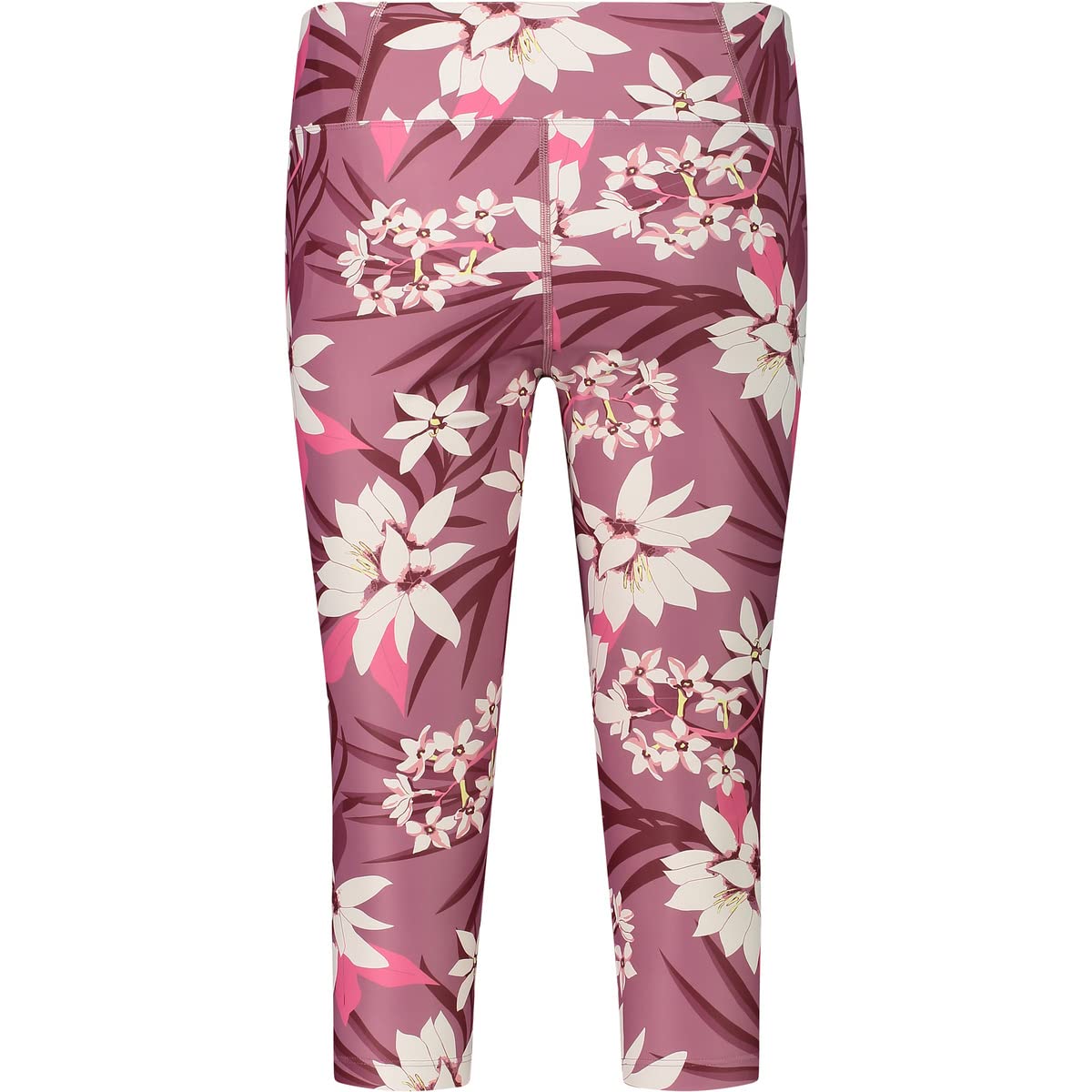 CMP Leggings a 3/4 Print, Fard-Plum-Bianco, EU 36