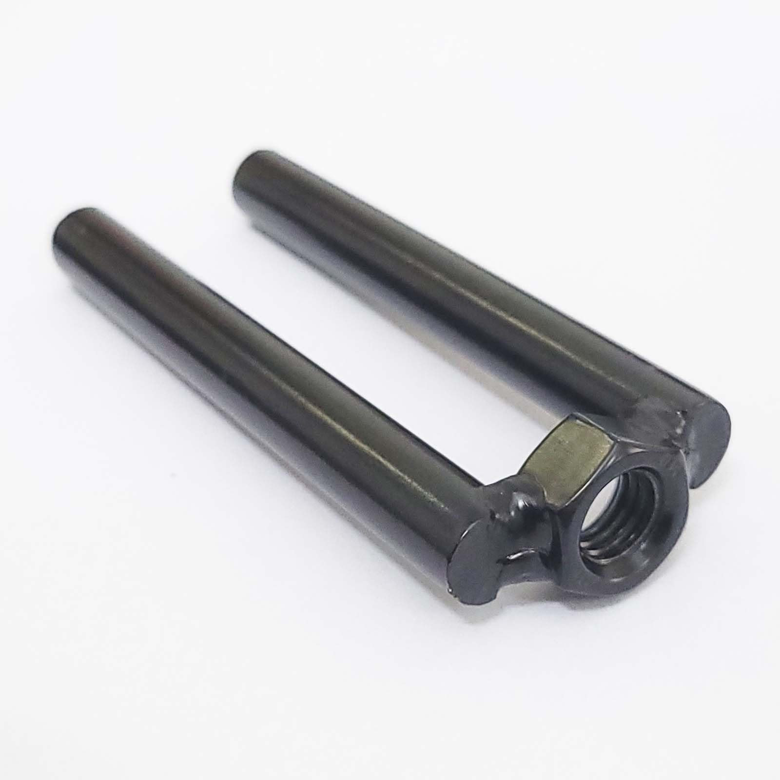Cargo Tie-Downs Gurtwickler, schwarz pulverbeschichteter Karbonstahl, aufrollbare Flachbett-Anhängerwinde Gurte bis zu 10,2 cm breit für Anhänger, LKW, Lager, Docks, Vans (1)