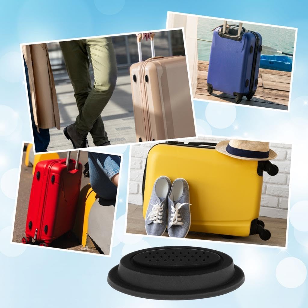 VELURA SYDL 4Pcs Plastic Bottom Foot Stud Footstand Luggage Case/Speaker Replacement Part (S Type)| Other Luggage Accessories|Travel