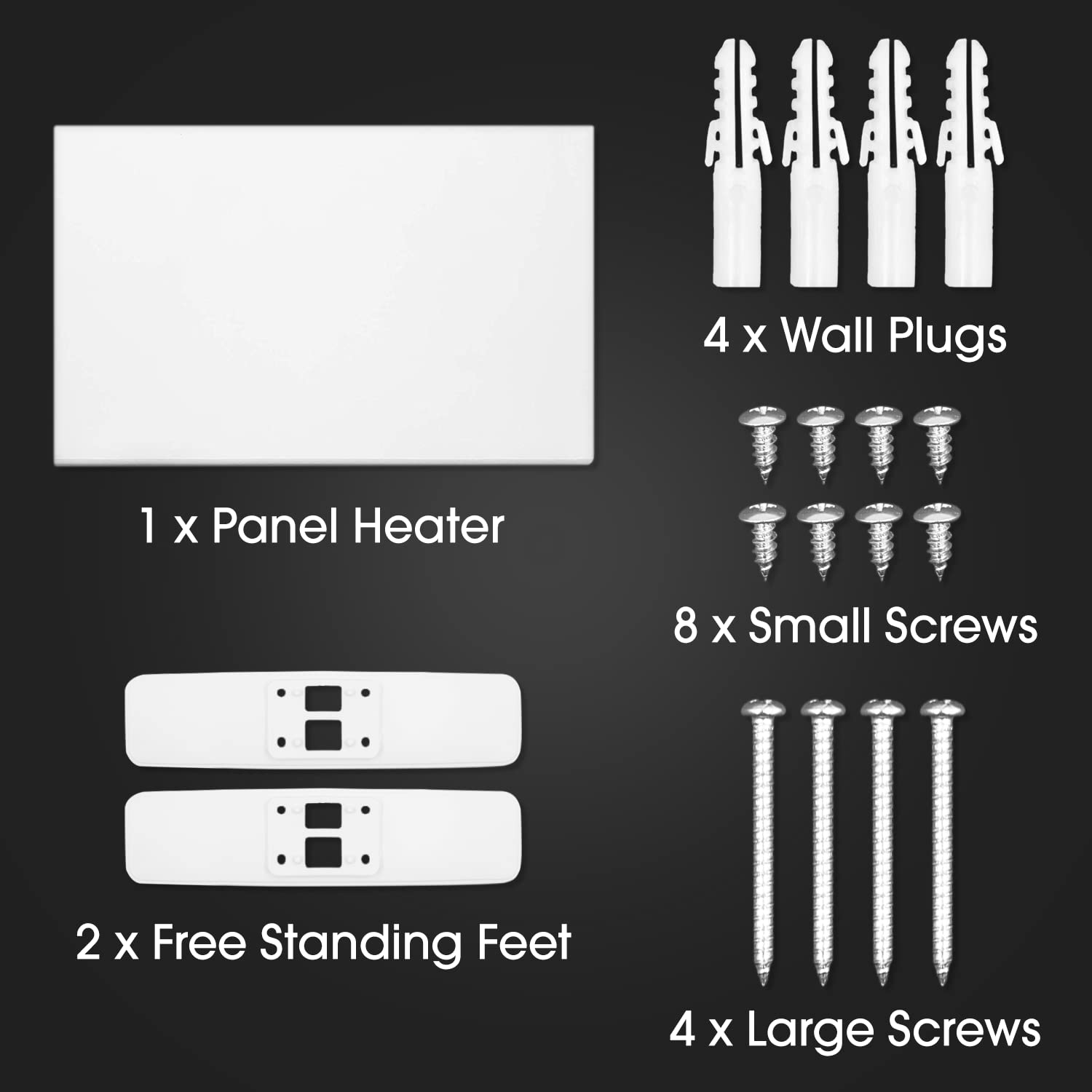 Purus Eco Electric Radiator Panel Electric Heater Bathroom Safe Setback  Timer Lot 20 u0026 Advanced Thermostat Control Wall Mounted or Floor Standing  Low Energy Panel Heater Electric Heater : Amazon.co.uk: DIY u0026