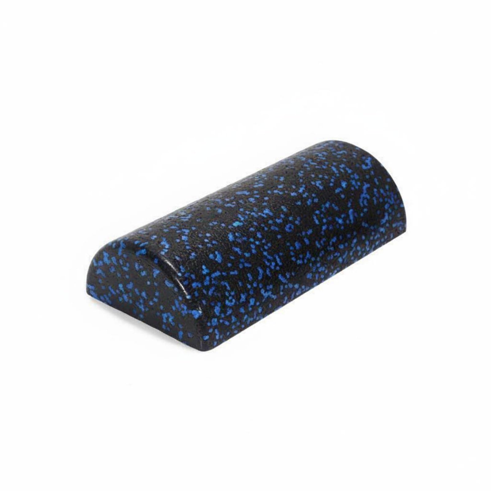 Non-Slip Surface Half-Round Plush Roller Lightweight Semi-Circle Stretching Block Versatile Use High-Density Plush Balance Pad Portable Design for Home Gym, Black Blue, 30Cm|Plush Rollers-image-4
