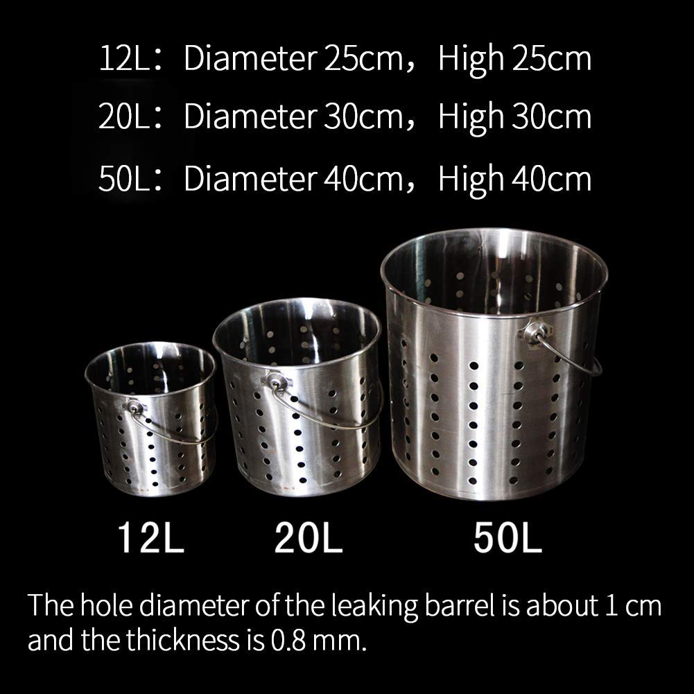 Fayelong Filtre à bière 12 l/20 l/50 l pour brassage maison 50l Big Hole201