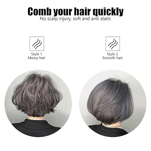 Miniatura 5 de Round Brush, Roller Brush, Small Round Hair Brush, Quiff Roller for Men and Women to Reduce Frizz Prevent Dryness and Split Ends