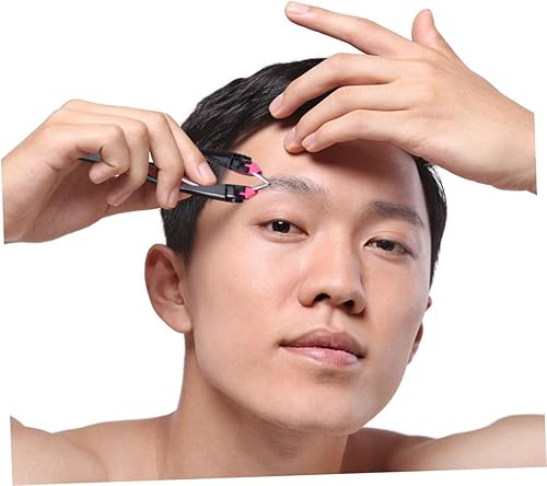 Miniatura 2 de Precisión retractable de la ceja del acero inoxidable 4pcs para el color al azar de la ceja que enhebra y el